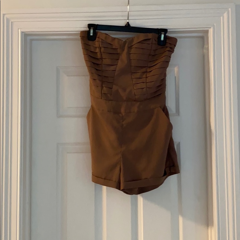 Brown romper
